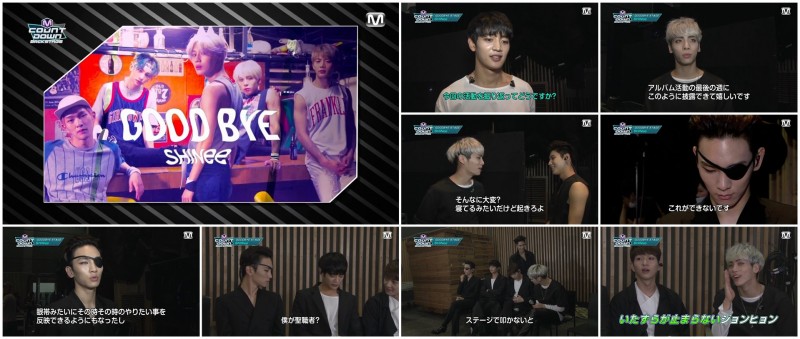 [2015.07.03 Mnet Japan M!COUNTDOWN Backstage] SHINee cut